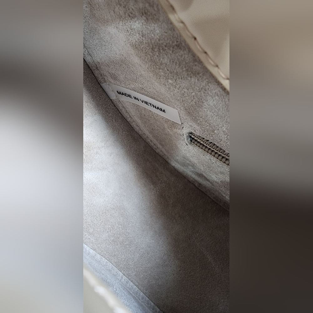 STAUD Mini Moon Split Leather Bag - Picture 4 of 14